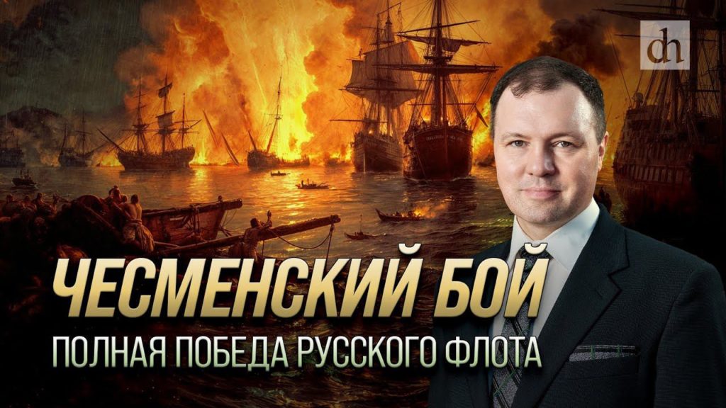 Чесменский бой. Полная победа русского флота