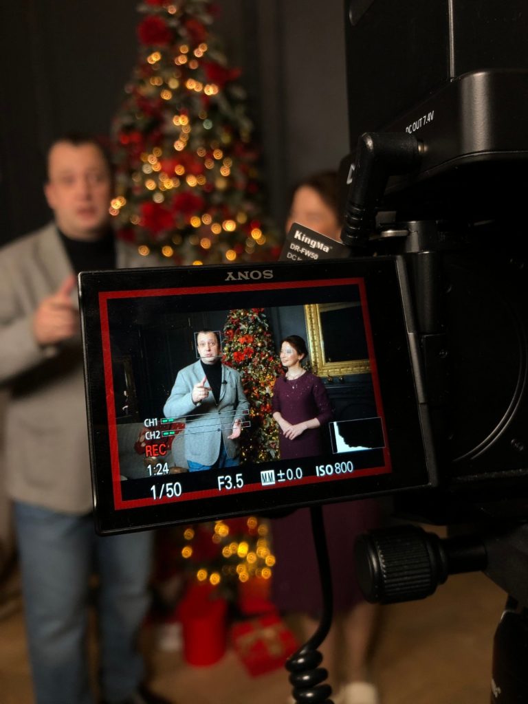 бэкстейдж съемок Цифровой Истории