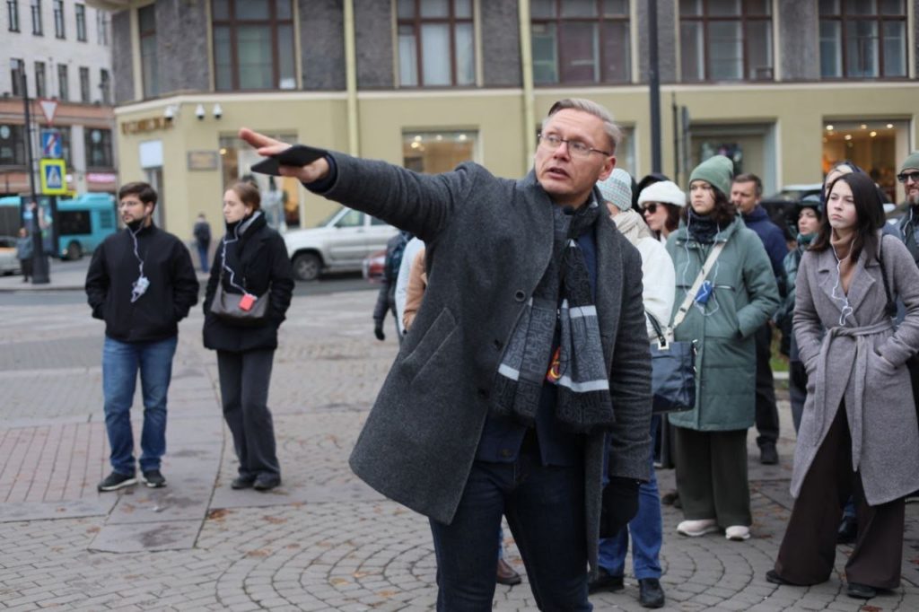 Проведение корпоративных экскурсий в Санкт-Петербурге от Цифровой Истории, Прядко