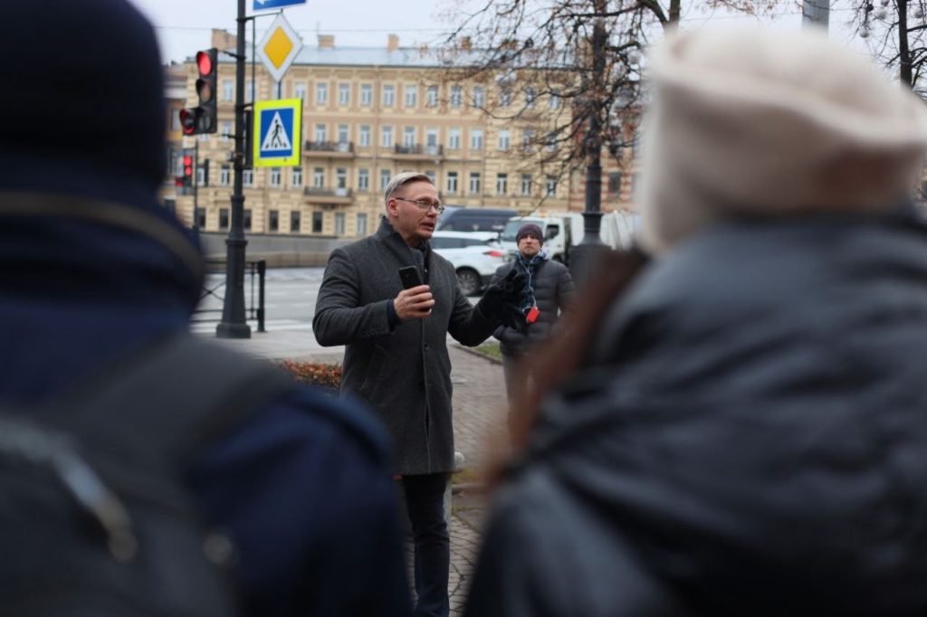 Прядко на экскурсии